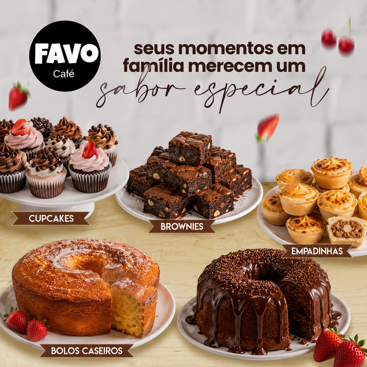 FAVO Café — seus momentos em família merecem um sabor especial